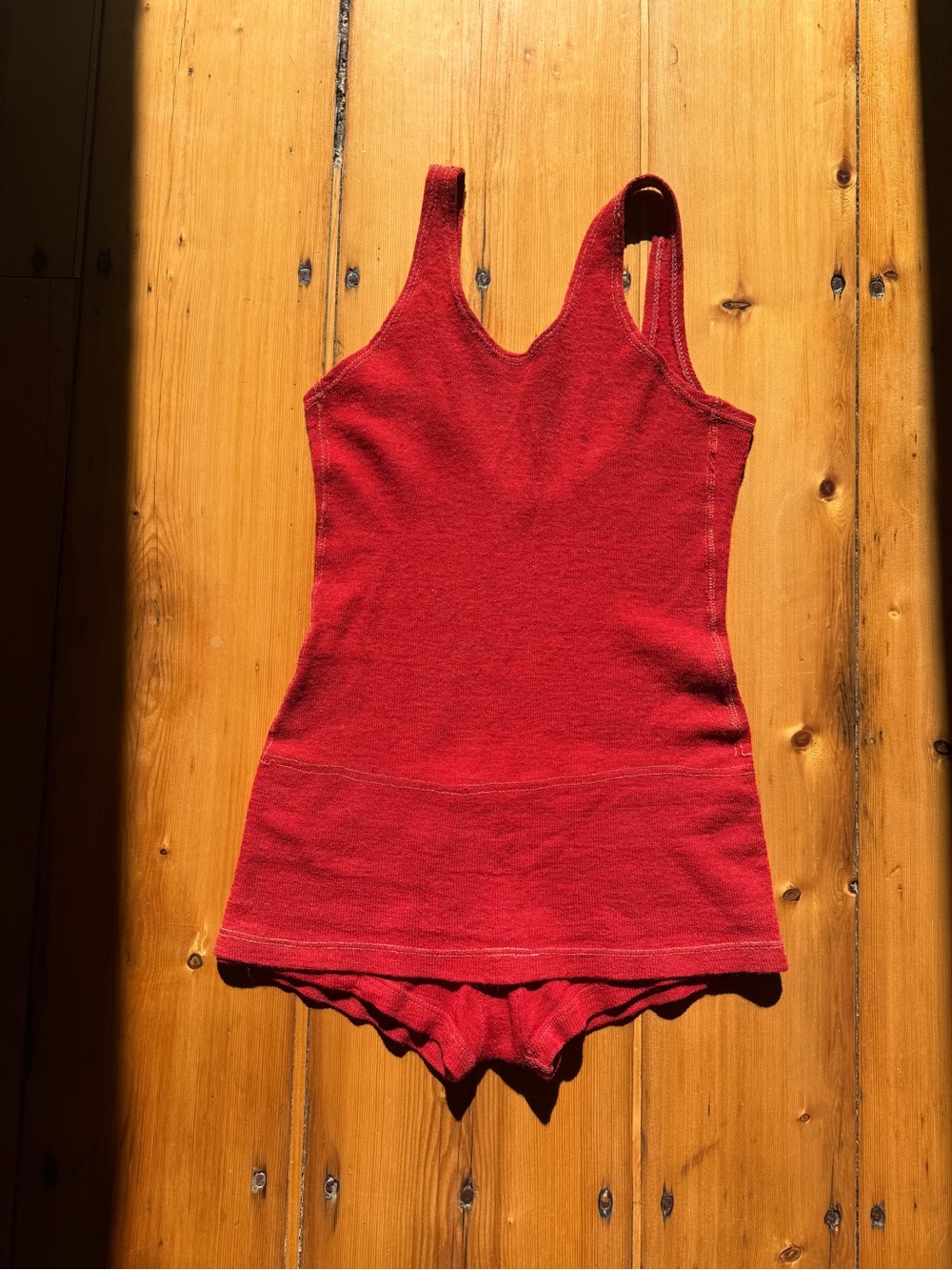 Rare Antique/Vinatage deadstock wool swim suite